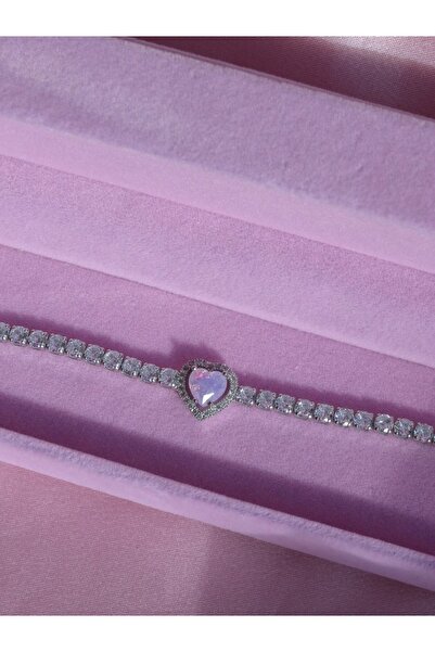 Reorah Collection Zircon Stone Heart Waterway Bracelet