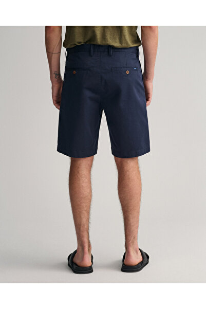 Gant Erkek Lacivert Slim Fit Şort