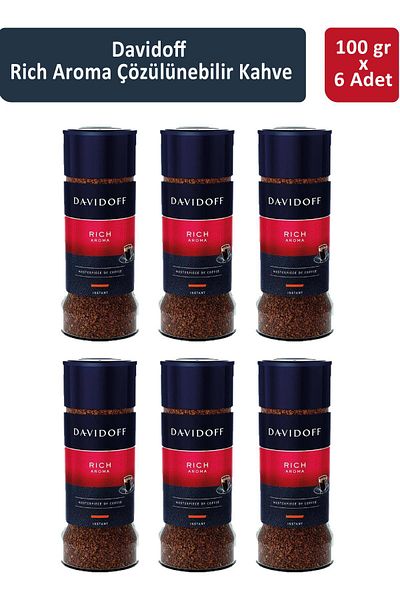 Tchibo Rich Aroma Soluble Coffee 100 g X 6 Pieces