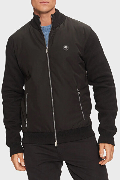 BOSS Pamuklu Regular Fit Dik Yaka Fermuarlı Ceket Erkek CEKET 50519620 001