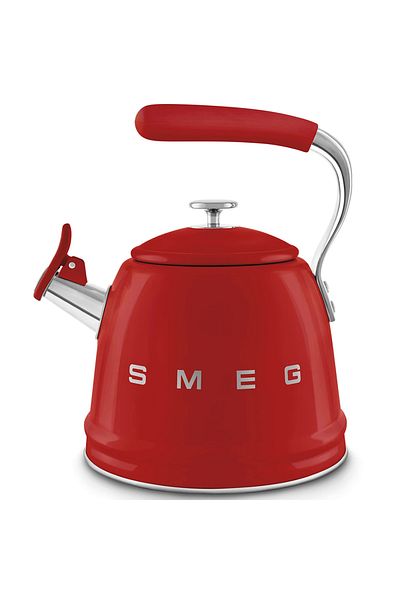 SMEG 50's Style Red Set Top Pressurized Kettle 2.3 Lt