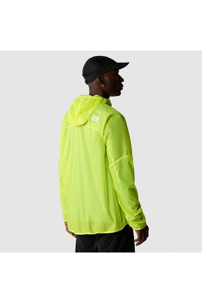 THE NORTH FACE Ανδρικό ανεμοθραύστη με πράσινη κουκούλα Windstream Shell