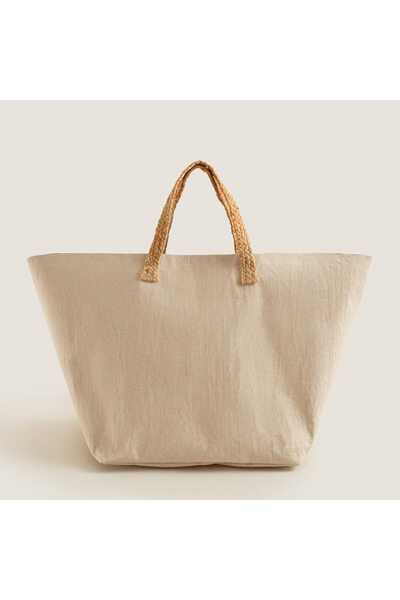 Chakra Nusilo Çamaşır Çantası 35x50 Cm Natural