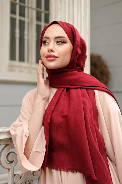 QASSA SHAL شال أحمر كلاريت