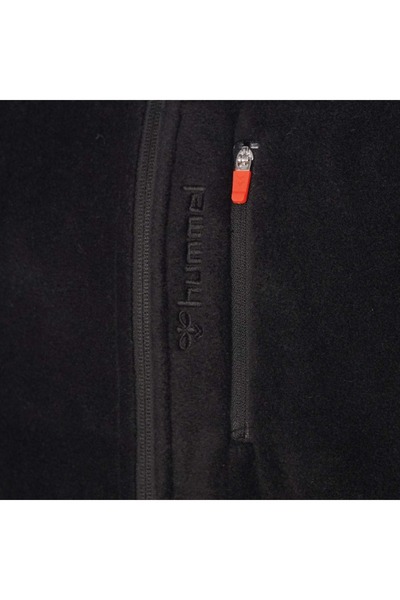 hummel Deslan Fleece Men's Black Stand Collar Jacket