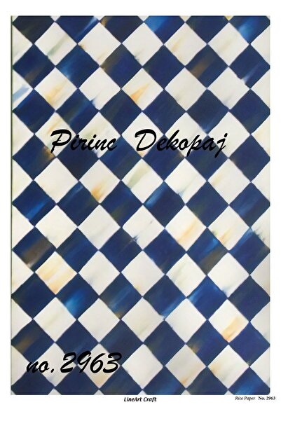 LİNEART ورق ديكوباج نحاسي Lineart رقم: L2963 - 29x42 سم