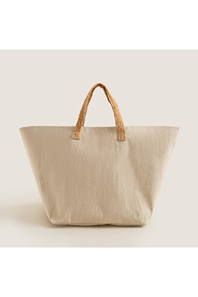 Chakra Nusilo Çamaşır Çantası 35x40 Cm Natural