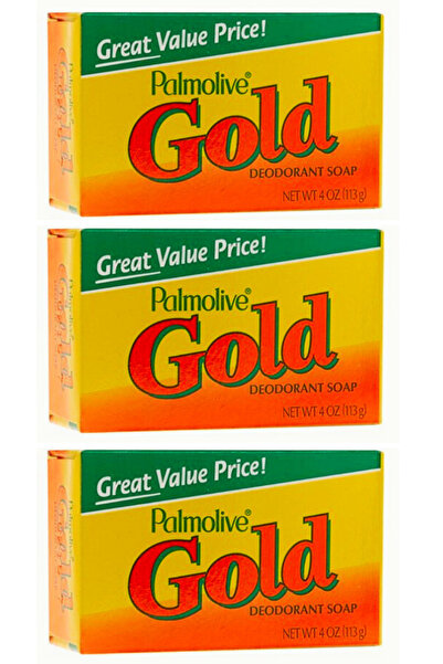 Palmolive Gold 3x90 gr Katı Sabun Made In Usa (İTHAL ÜRÜN)