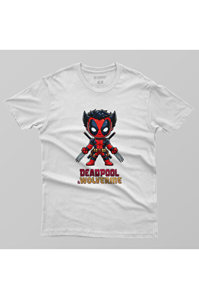Crazy Wolverine і Deadpool Дитячий футболка для хлопчика