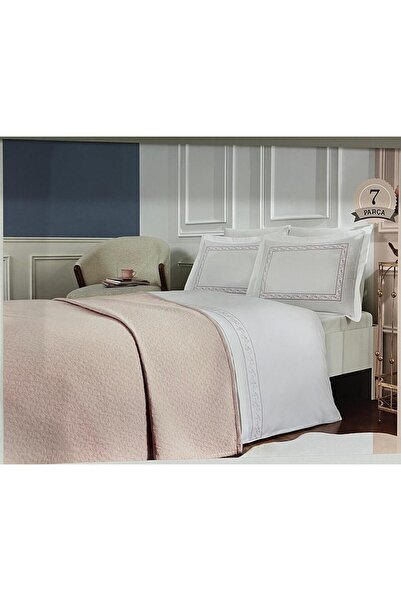 Özdilek Özdilek Camilia 7 Parça Yatak Örtülü Gelin Seti