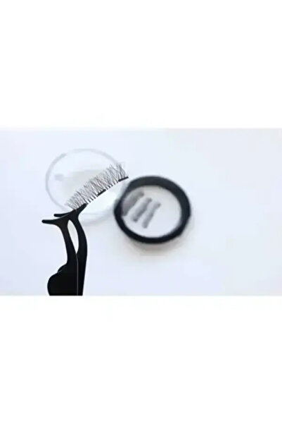 hediyesevgim pek Mıknatıslı Kirpik Çift Mıknatıslı Doğal Hacimli Takma Kirpik