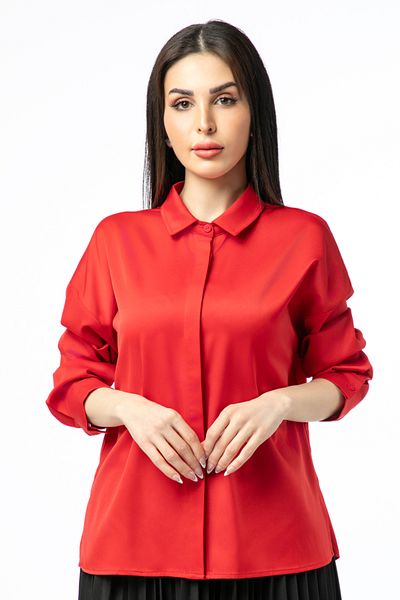 RİNA Back To Work Core Shirt Red