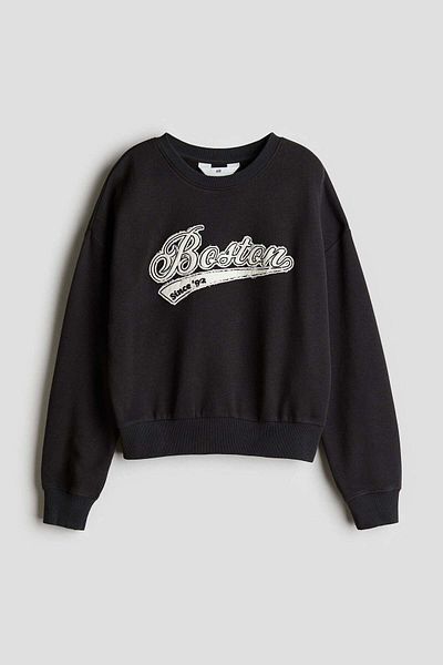 H&M Motif-detail sweatshirt