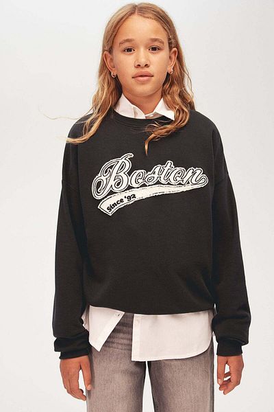 H&M Motif-detail sweatshirt