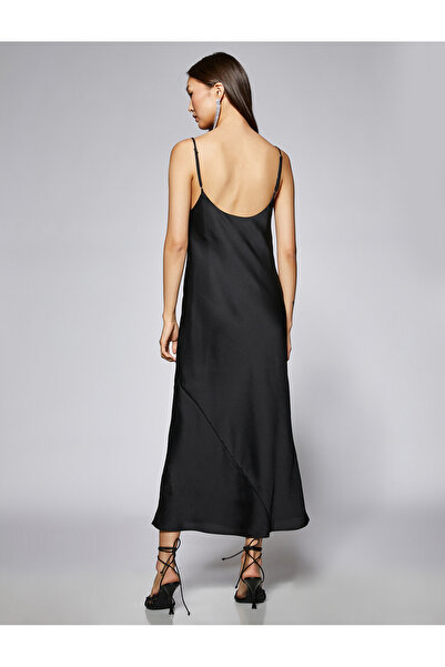 Koton Kadın Siyah Elbise 3WAK80022FW