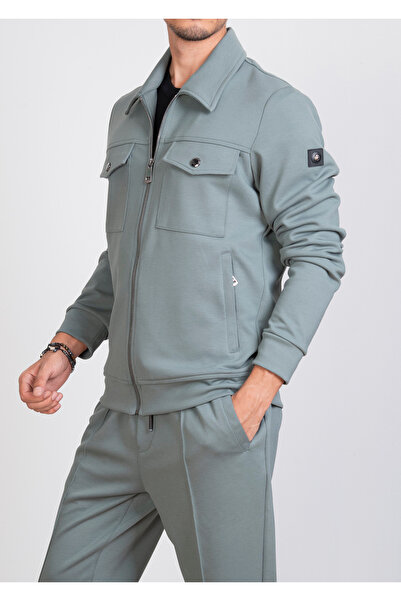 Mondo Fermuarlı Yeşil Eşofman Takımı