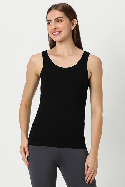 RİNA Essentials Tank Top Black
