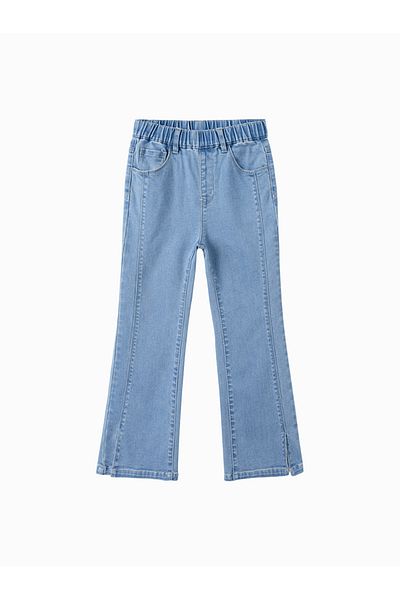 Balabala Girl Trousers|trousers Denim Pale