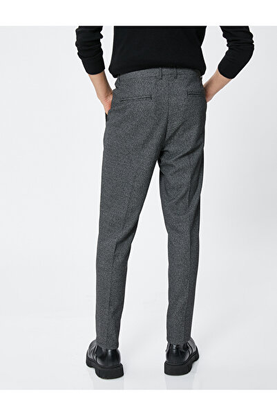 Koton Wrapped Woven Trousers with Pocket Detail and Buttons