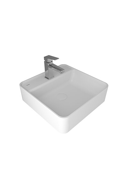 KALE Smartedge 45X45 Cm Kare Lavabo