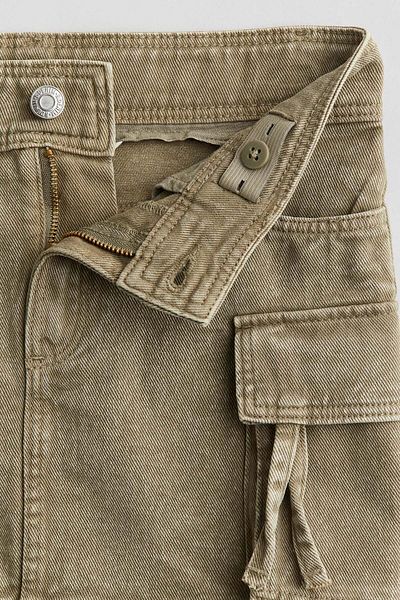 H&M Cargo-style twill skirt