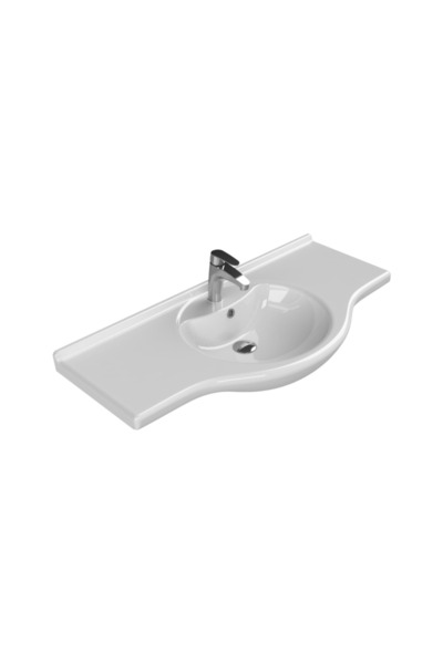 Turkuaz Cerastyle Nil Etajerli Lavabo 105 Cm
