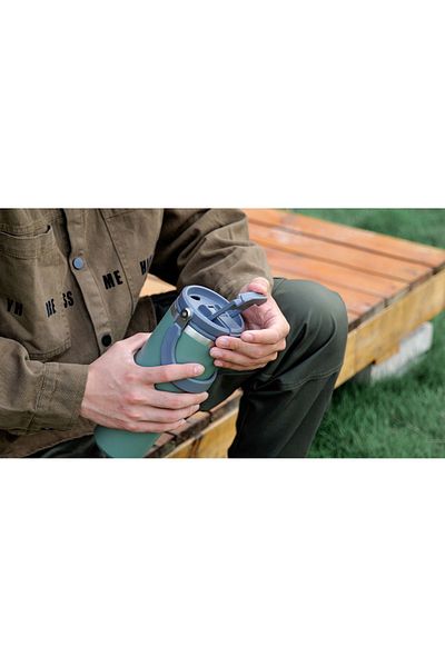 Tyeso DailyNeed Thermos Vacuum Stainless Steel 1200ML Green