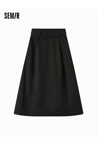 SEMIR تنورة بلون سادة
