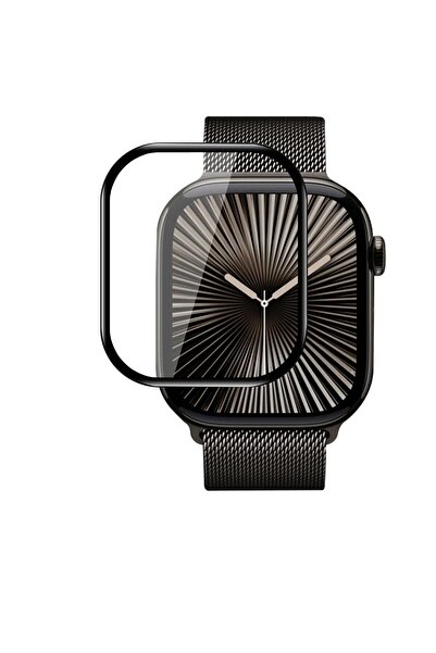 BLUEO Protective film for Apple Watch 10 46mm, - black