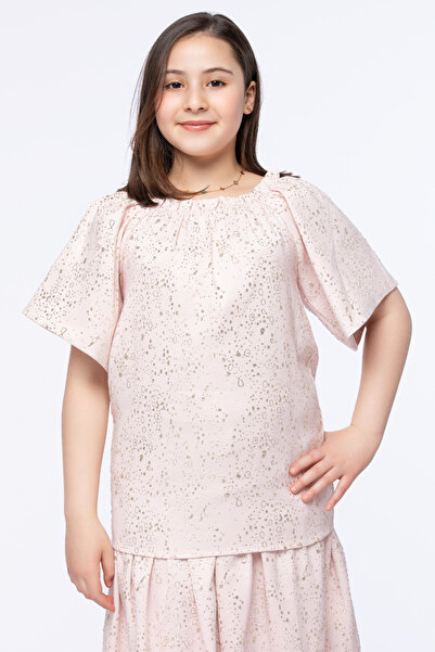 RİNA توب جولدن دايز باللون الوردي