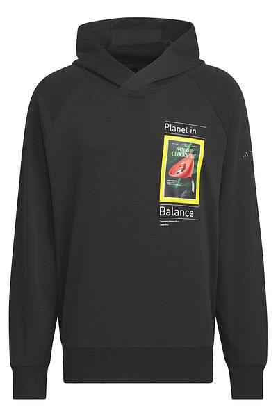 adidas Ανδρικά casual φούτερ Natgeo Gfx Hdy - IS9524 Μαύρο