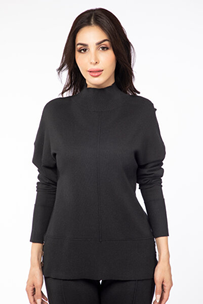 RİNA Skm Knitwear Sweater Black