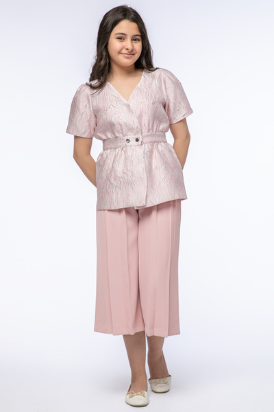 RİNA بنطال كولوت من Golden Days باللون الوردي