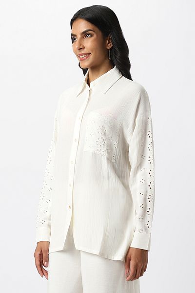 RİNA Neturals Shirt Off White