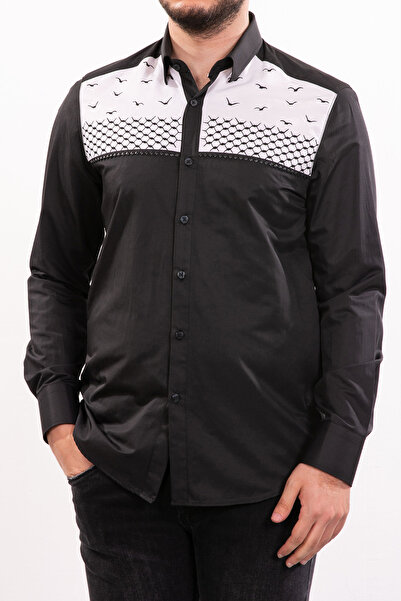 Mondo Siyah-Beyaz Gömlek