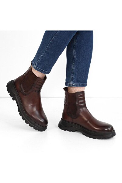 Celal Gültekin Kahverengi Erkek Deri Bot 550 4758-16512