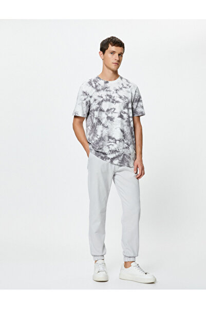 Koton Pantaloni de jogger cu dantela in talie si buzunar