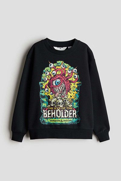 H&M Print-motif sweatshirt