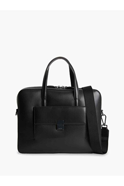 Calvin Klein ICONIC PLAQUE LAPTOP BAG