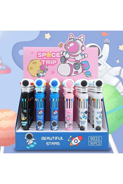 Stabilo TÜKENMEZ KALEM ASTRONOTLU 10 RENKLİ (KP-9021)(STL-174)