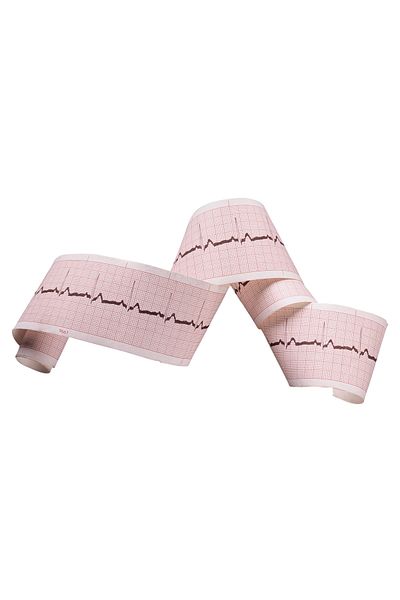 FRM 10 قطع من بكرات تخطيط القلب الحرارية مقاس 50 مم × 20 م - متوافقة مع Firstmed Plusmed