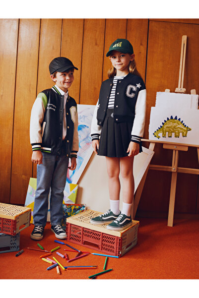 Koton Спідниця з плісированою тасьмою, деталізована, бавовняна