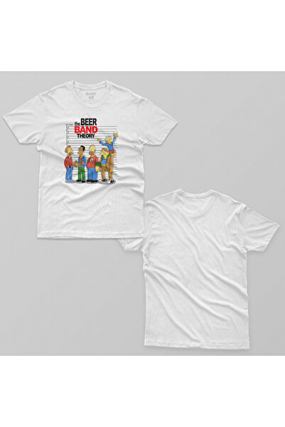 Crazy Simpsonovi Pivski bend Muška majica