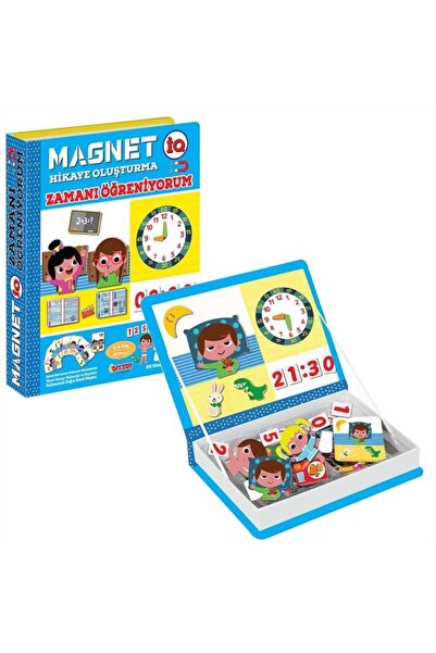 Diytoy Tan Diytoy Magnetic Magnet I'M Learning Time