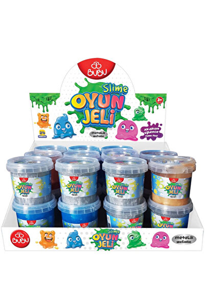 Genel Markalar Bu Bu Oyun Jeli Metalik 145 gr Slm001 24'lü Kutu