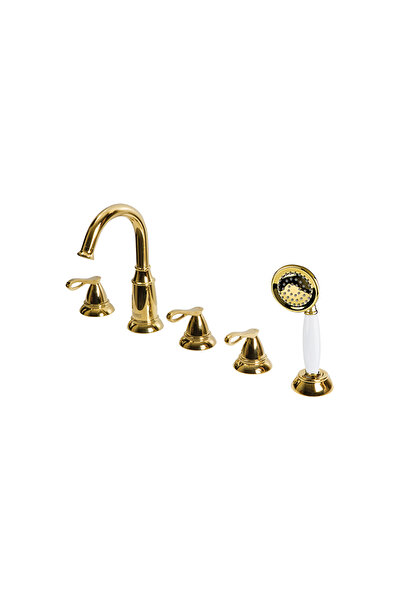Newarc Golden Bathtub Faucet - Gold951151