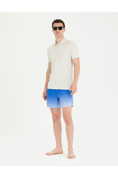 Pierre Cardin Μπλε Σορτς Θαλάσσης 50275934-VR045