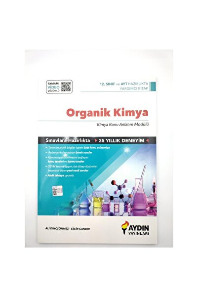 Aydın Yayınları Aydın Ayt Kimya Konu Anlatım Modulü 6 (ORGANİK KİMYA)