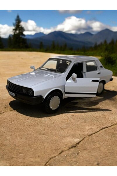 Nostaljik Lezzetler Metal Çek Bırak Toros Araba Beyaz Sesli ve Işıklı ( 1/36 ...