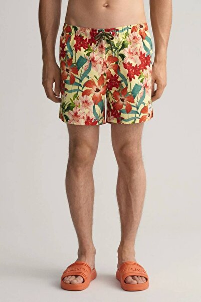 Gant Cf Floral Print Swim Shorts